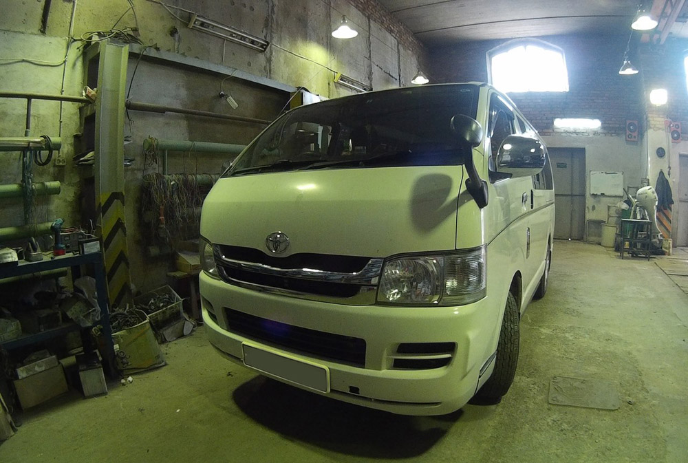 Отключение DPF (сажевого фильтра) Toyota Hiace
