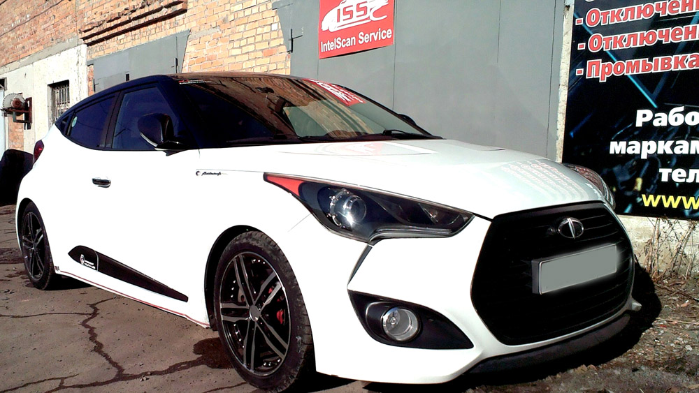 Hyundai Veloster 2L — чип-тюнинг